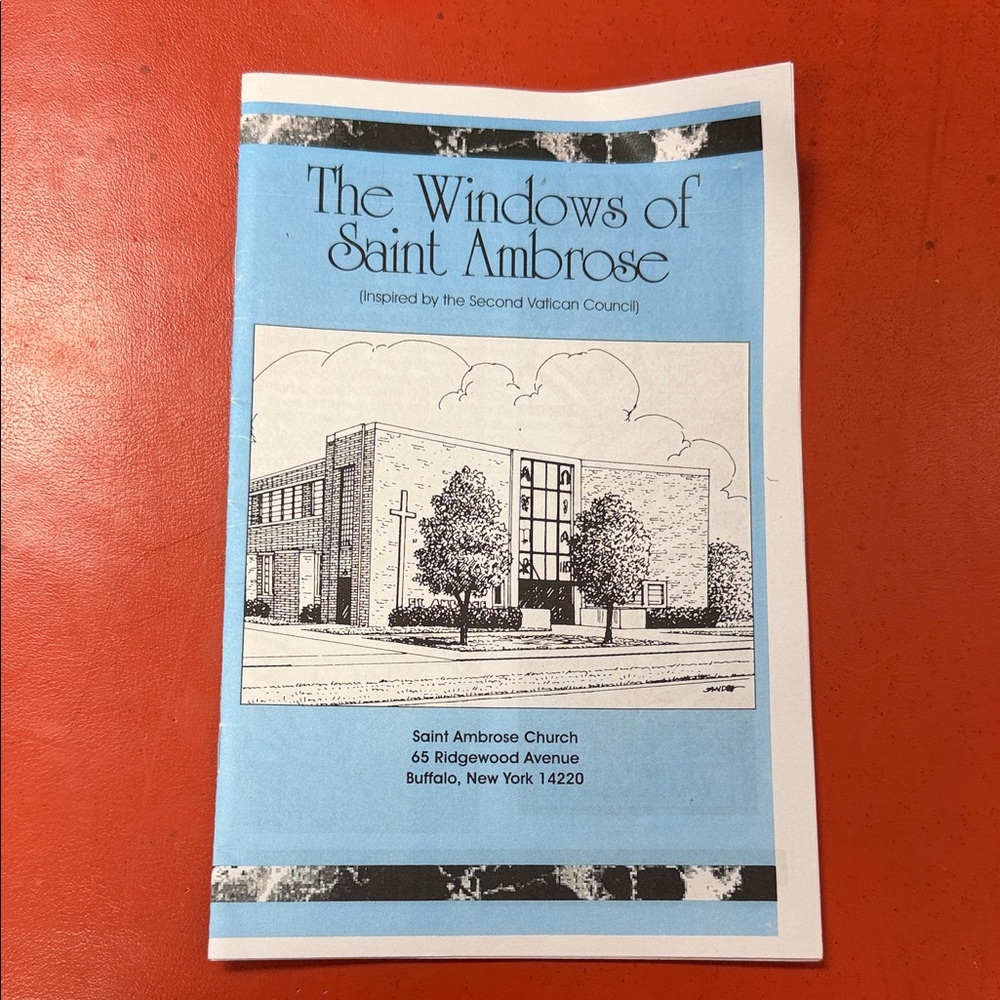 The Windows of Saint Ambrose Booklet